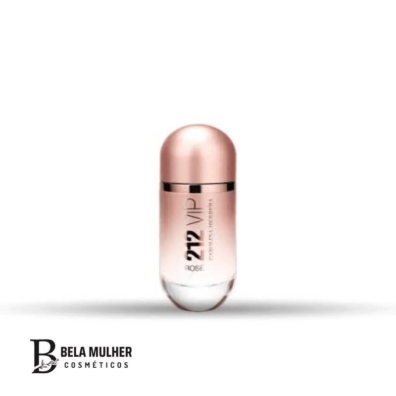 (212 Vip Rose) – Perfume Feminino 100ml - Bela Mulher Cosméticos